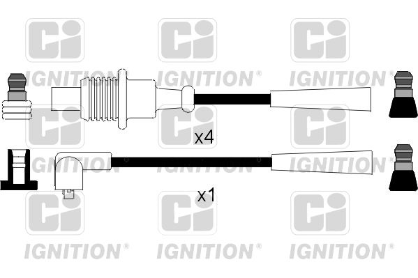 QUINTON HAZELL Süütesüsteemikomplekt XC1032